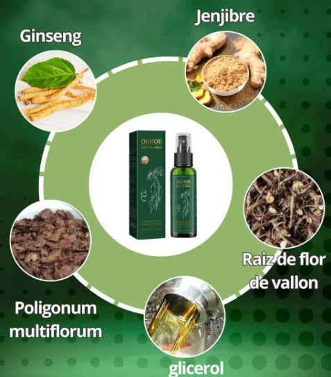 Tónico Capilar Natural Herbs de OUHOE